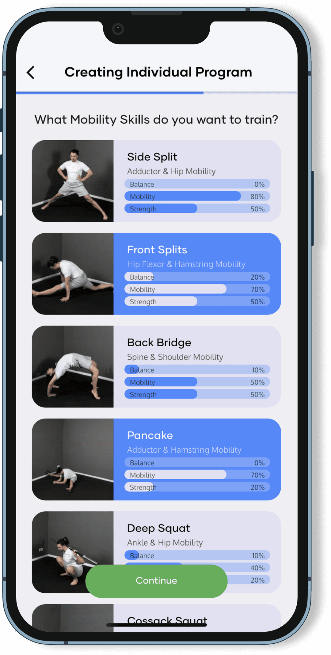 Achieve impressive Mobility Skills